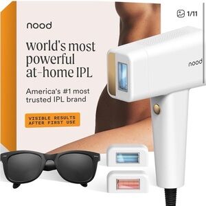 Nood Flasher Pro Hair Removal & Facial Rejuvenation Device -White 496k uses left